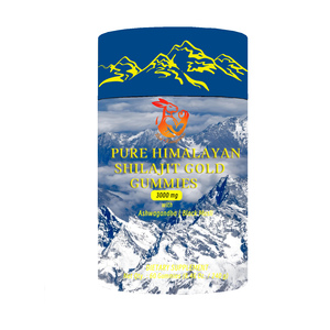 Gummies de Shilajit Pur de l'Himalaya Marque Blanche avec Extrait de Zingiber Officinale et Extrait de Curculigo Orchioides pour le Soutien Immunitaire - Product Image 1