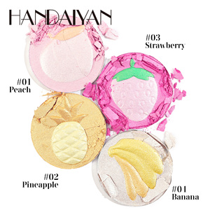 Iluminador en Polvo Compacto Handaiyan con Forma <span class=keywords><strong>de</strong></span> Fruta, Maquillaje <span class=keywords><strong>de</strong></span> Plátano, Iluminador Brillante con Destellos Finos, <span class=keywords><strong>Sombra</strong></span> <span class=keywords><strong>de</strong></span> Nariz con Efecto Diamante Roto - Product Image 6