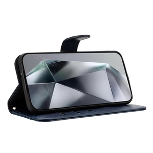 Cartera de Negocios de Cuero PU, Funda para Teléfono Móvil con Espacio para Tarjetas, para Samsung <span class=keywords><strong>Galaxy</strong></span> S25 S24 S23 Ultra Plus, para <span class=keywords><strong>iPhone</strong></span> 17 16 15 14 Pro Max - Product Image 5