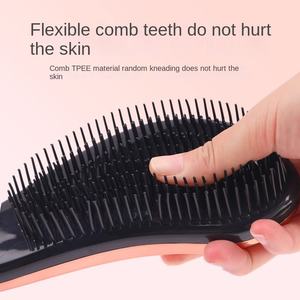 Premium Yüksek Kaliteli Anti-Statik Evcil Hayvan Masaj Tarağı Çift Kullanımlı Kuru-Islak Saç Fırçası Köpekler Kediler Günlük Bakım SPA Masaj Tüy - Product Image 3