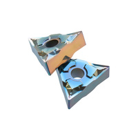 Plaquettes en carbure indexables PVD TNMG160404 pour tour CNC, acier, acier inoxydable, alliage de titane, haute précision, haute vitesse, OEM