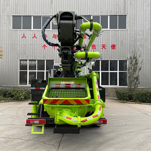 Pompe à béton montée sur camion chinois, moteur diesel, portée verticale 56m, productivité 170m3/h, bon prix - Product Image 5