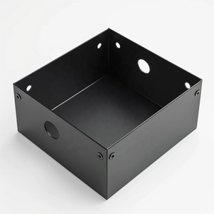 Service professionnel de découpe laser et de pliage CNC pour pièces en tôle, boîtier métallique noir mat pour contrôle industriel - Product Image 6