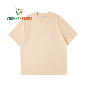 Tratti di verde. T-Shirt da Uomo Personalizzata VS-F002 100% Cotone Pesante 240G Vestibilità Ampia Morbida Asciugatura Rapida - Product Image 4
