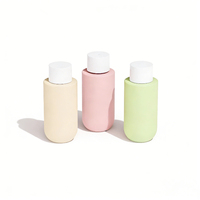 Bouteilles de shampooing souples mates en PEHD de 200 ml personnalisées OEM avec bouchon à vis, emballage vide pour produits capillaires professionnels