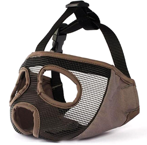 2021 Breathable Mouth Short Bite <strong>Bulldog</strong> for Snout Dogs Bark Dog Chew <strong>Muzzle</strong> - Product Image 4