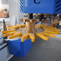 Router CNC Jinan Mosencnc 4x8 1325 de un solo husillo con motor refrigerado por aire de 9.0kW, cambiador automático de herramientas y magazín de herramientas de disco tipo carrusel