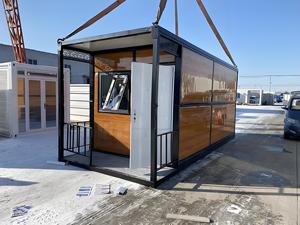 Tùy chỉnh gấp container nhà cho biệt thự siêu thị & cửa hàng tiện lợi năng lượng mặt trời tập trung vật liệu thép - Product Image 3