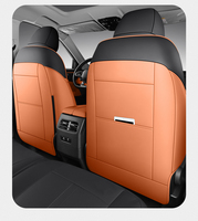 Pour Jetour X70 PLUS : Kits d'intérieur, housses de siège auto personnalisées 7 places, ensemble complet en cuir artificiel, housses de sièges avant et arrière, coussins