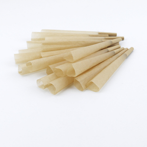 Stock 98mm 109mm Classic Brown King Size Pre-Made Cones <b>Rolling</b> Paper Tobacco Smoking Paper Cones 1000 Count <b>Box</b> Cigarette Cones - Product Image 1