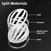 WEST BIKING Squelette Intégré Casque Léger Montagne Route Vélo Casque De Cyclisme Unisexe Coloré Aero-ventilation Casque