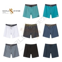 Op Maat Gemaakte Heren Boardshort Surfshorts Groothandel Zwemkoffer 4-Way Stretch Boardshorts Te Koop