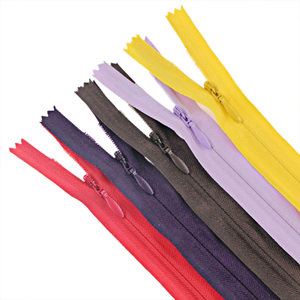 Chất lượng cao <span class=keywords><strong>Nylon</strong></span> vô hình dây kéo với kết thúc mở tùy chỉnh chiều dài cho nhà thiết kế Dresses Hàng may mặc Túi giày - Product Image 3
