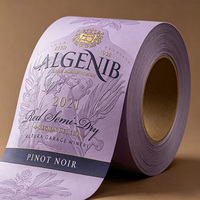 Étiquettes et autocollants adhésifs personnalisés, papier spécial, papier crépon, estampage à chaud, étiquettes de thé en relief, étiquettes de vin, impression d'étiquettes alimentaires