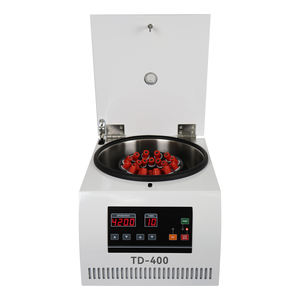 TD-400 공장 판매 강철 몸 의료 임상 사용 혈액 튜브 고정 각도 로터 저속 실험실 원심 분리기 기계 - Product Image 1