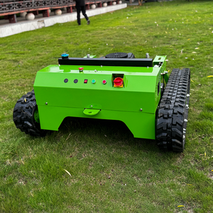 Tondeuse à gazon tout-terrain à moteur essence, respectueuse <span class=keywords><strong>de</strong></span> l'environnement, approuvée CE EPA, avec chenilles en caoutchouc agricoles et télécommande - Product Image 5