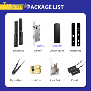 Caméra intelligente automatique double face avec reconnaissance d'empreintes digitales et de paume, Wi-Fi Tuya, <span class=keywords><strong>en</strong></span> alliage d'aluminium, pour portes coulissantes <span class=keywords><strong>en</strong></span> verre ou <span class=keywords><strong>en</strong></span> <span class=keywords><strong>bois</strong></span> - Product Image 6