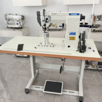 Aiguille unique alimentation mixte Machine à chaussures Machine à coudre pour cuir Aiguille DP * 5
