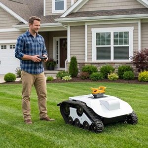 Cortadora de Césped Robótica Todoterreno con Control Remoto, de un Solo Cilindro y 13 HP, con Batería de Litio SK-500, Ofrece Gran Autonomía - Product Image 2