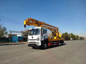 Plataforma elevadora de brazo articulado plegable con control remoto pequeño de 22 m, vehículo de trabajo de gran altitud del fabricante chino Xindongfeng, precio. - Product Image 2