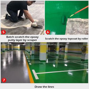 Pintura Epóxica de Alta Calidad para Pisos de Cemento, Resistente al Desgaste y a la Corrosión, Vida Útil de 5 Años, Uso Industrial - Product Image 5