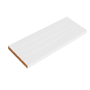 Garniture intérieure moderne élégante en pin massif MDF écologique apprêt blanc plinthe plinthe moulures longueur personnalisée pour hôtel - Product Image 5