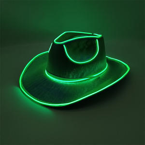 Westerse Stijl Led Western Party Cowboy Hoed Kleurrijke Cowgirl Hoeden Groothandel Licht Up Cowboy Hoed - Product Image 4