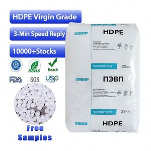 ราคาขายส่งจากโรงงาน เม็ดพลาสติก HDPE โพลีเอทิลีนความหนาแน่นสูง เกรดฟิล์ม คุณภาพสูง สำหรับงานทางการแพทย์และชิ้นส่วนยานยนต์ PE100 PE80 - Product Image 1