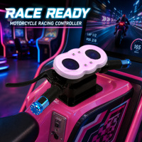 Volant de course pour enfants, poignée d'accélération, accessoire de machine de jeu à monnayeur pour arcade