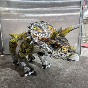 Modèle de dinosaure robotique en métal animatronique pour parcs d'attractions, parcs d'aventure, aéroports, événements intérieurs/extérieurs - Product Image 4
