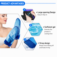 Gants de refroidissement personnalisés pour les mains, soulagement durable, gel réutilisable, thérapie chaude et froide pour la main entière et les doigts