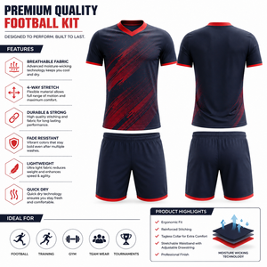 Nuevo Uniforme de Fútbol Personalizado 2026, Diferentes Diseños, Mejor Precio, Uniforme de Fútbol para Jóvenes, Personalizado, Más Vendido - Product Image 5