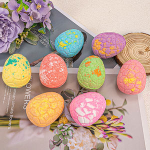 Bom Mandi Gelembung Vegan Organik Bentuk Telur Dino dengan Kejutan di Dalamnya untuk Anak-Anak - Product Image 3