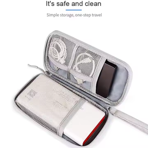 Organizzatore Portatile Impermeabile in Nylon Durevole per Cavi e Dispositivi, Custodia per <span class=keywords><strong>iPhone</strong></span> 16 Pro <span class=keywords><strong>Max</strong></span> con Archiviazione Ecologica - Product Image 4
