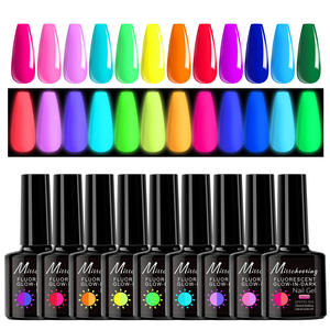 7,5 ml Luminous Poly Acryl Nagellack <span class=keywords><strong>Gel</strong></span> 12 Farben Nail Art Glow in Dark Polish UV <span class=keywords><strong>Gel</strong></span> Poly Nagellack - Product Image 3