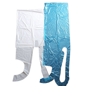 <span class=keywords><strong>Tablier</strong></span> jetable en PE plastique pour la protection et le nettoyage en gros, idéal pour l'industrie alimentaire - Product Image 4