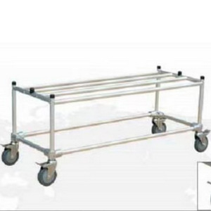 Manufacturer supplies high-load-bearing aluminum alloy coffin <b>trolleys</b> and funeral coffin frames. - Product Image 1