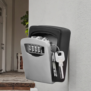 Caja de Seguridad para Llaves con Combinación de 4 Dígitos, Resistente a la Intemperie, de Metal, para Montar en la Pared, de Aleación de Aluminio, para Guardar Llaves - Product Image 2