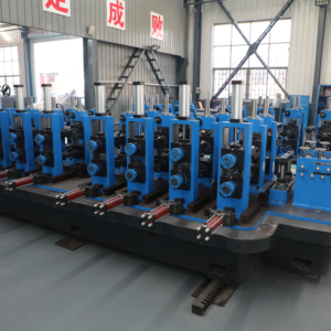 Tần số cao Hàn erw ống thép làm cho dây chuyền sản xuất máy cho cuộn và ống vuông với động cơ PLC thành phần cốt lõi - Product Image 1