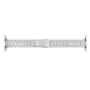 Bracelet de montre de luxe en acier inoxydable avec fermoir papillon réglable, ajustement confortable pour montre - Product Image 2