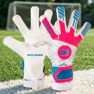 Goalkeeper <b>Gloves</b> Training Wear Goalkeeper Football <b>Gloves</b> Finger Protection Sports Best Goalkeeper <b>Latex</b> <b>Gloves</b> - Product Image 2