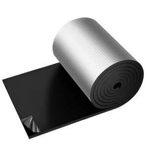 Modern Eco-Friendly Retarded Heat Proof Thermal Insulation NBR PVC Sponge Foam Rubber <b>Sheet</b> Aluminium Foil for Industrial Roof - Product Image 4