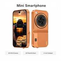Mini Teléfono Celular S18 Ligero, Doble SIM, Face ID, Teléfono Móvil 3+64G, Android 3G 4G, Mini Smartphone