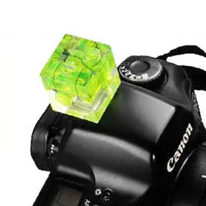 Hot Shoe Level Bubble Spirit Level for Camera Accessorissories Camera