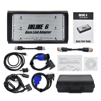 Herramienta de Diagnóstico de Alto Rendimiento para Commins Inline 6 V7.6.2, Adaptador de Enlace de Datos, Keygen, Juego Completo, Escáner para Camiones, Analizador de Motor Inline6