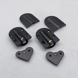 Charnière de meuble 2 mm en alliage de zinc noir robuste réglable 4-10 kg à fermeture douce silencieuse dissimulée encastrée pour armoires - Product Image 2