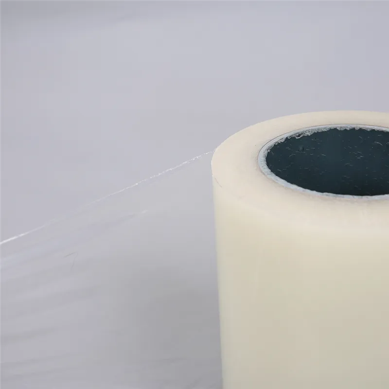 Película de protección para alfombras Película adhesiva transparente PE para película protectora de alfombras