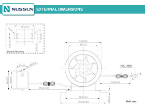 Ventilador de ventilación EC <span class=keywords><strong>Mixflow</strong></span> resistente a altas temperaturas antihumo - Product Image 6
