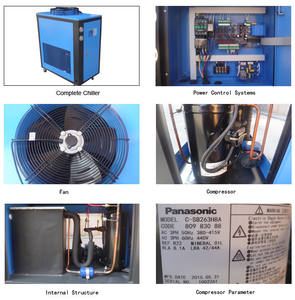 Yüksek kaliteli chiller 12kw endüstriyel su soğutucu 3 ton - Product Image 6