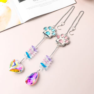 Attrape-soleil <span class=keywords><strong>en</strong></span> cristal Cœur Ailes d'Ange pour vitre de voiture, jardin, cadeau personnalisé commémoratif pour animal de compagnie, cadeau de condoléances, cadeaux prisme créateur d'<span class=keywords><strong>arc</strong></span>-<span class=keywords><strong>en</strong></span>-<span class=keywords><strong>ciel</strong></span> - Product Image 6